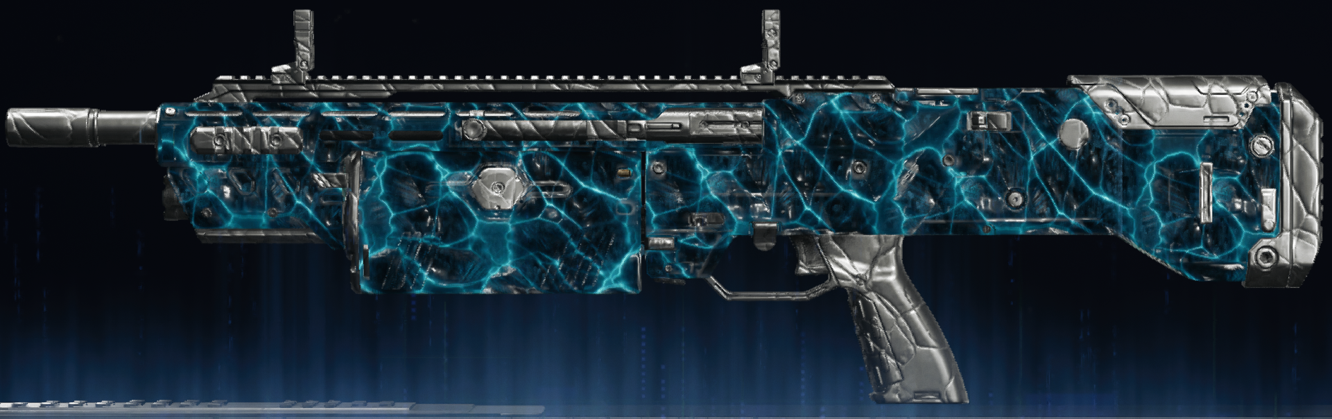 Rendu du camouflage Zéro absolu sur Echo 12